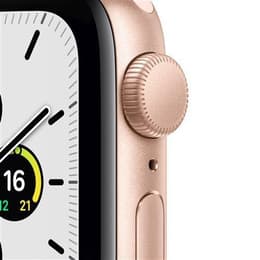 Apple Watch (Series 5) 2019 GPS 40 mm - Aluminio Oro - Correa deportiva Negro