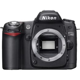 Cámara Réflex Nikon D80 - Negro + Objetivo Nikkor AF-S DX 18-200 mm f/3.5-5.6 G ED VR II