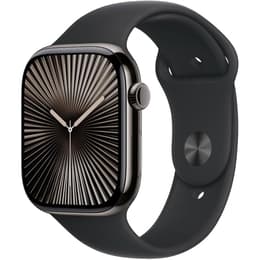 Apple Watch Series 10 (2024) GPS 42 mm - Aluminio Negro azabache - Correa Nike Sport Negro