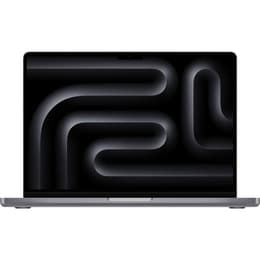 MacBook Pro Con marcas de pegatinas 14" (2023) - M3 de Apple con CPU de 8 núcleos y GPU de 10 núcleos - 16GB RAM - SSD 512GB - Pantalla estándar - QWERTY - Inglés