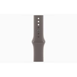 Apple Watch Series 9 (2023) GPS + Cellular 41 mm - Acero inoxidable Oro - Correa deportiva Negro