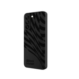 Back Market Funda Galaxy S22 y pantalla protectora - Plástico reciclado - Ola negra