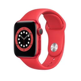 Apple Watch (Series 6) 2020 GPS 44 mm - Titanio Rojo - Deportiva Rojo