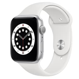 Apple Watch (Series 6) 2020 GPS 40 mm - Aluminio Plata - Deportiva Blanco