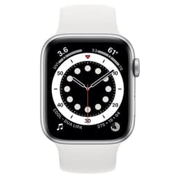 Apple Watch (Series 6) 2020 GPS 40 mm - Aluminio Plata - Deportiva Blanco