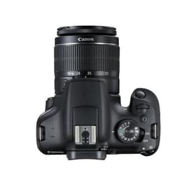 DSLR - Canon EOS 2000D - Negro + Canon EF-S 18-55mm f/3.5-5.6 IS II