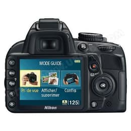 Réflex D3100 - Negro + Nikon AF-S DX Nikkor 18-55mm f/3.5-5.6G VR f/3.5-5.6