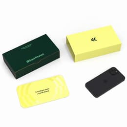 Caja de regalo premium iPhone 15 - Negro con batería nueva + - 128GB - Libre