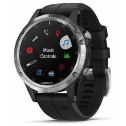 Relojes Garmin Cardio GPS Fenix 5S Plus - Plata/Negro