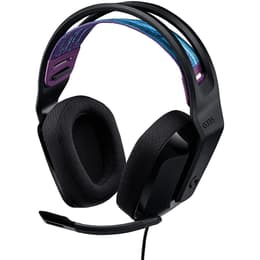 Cascos reducción de ruido gaming con cable micrófono Logitech G335 - Negro