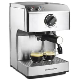 Cafeteras Expresso Andrew James AJ000683 L - Plata