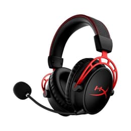 Cascos reducción de ruido gaming inalámbrico micrófono Hyperx Cloud Alpha Wireless - Negro/Rojo