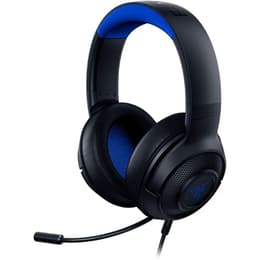 Cascos gaming con cable micrófono Razer Kraken X - Negro/Azul
