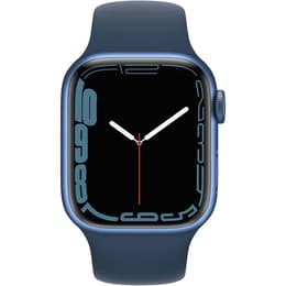 Apple Watch Series 7 (2021) GPS + Cellular 45 mm - Aluminio Azul - Correa deportiva Azul