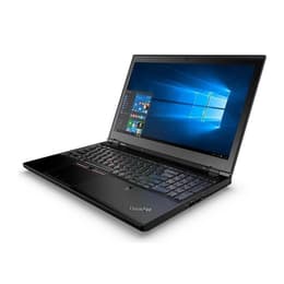 Lenovo ThinkPad P50 15" Core i7 2.7 GHz - SSD 512 GB - 32GB - teclado sueco