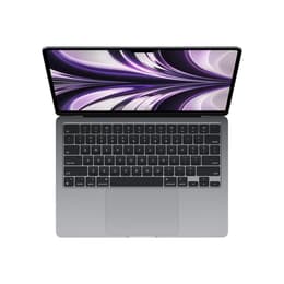 MacBook Air 13" (2022) - M2 de Apple con CPU de 8 núcleos y GPU de 10 núcleos - 8GB RAM - SSD 256GB - Pantalla estándar - QWERTY - Inglés