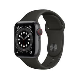Apple Watch (Series 6) 2020 GPS 40 mm - Aluminio Gris espacial - Correa deportiva Negro