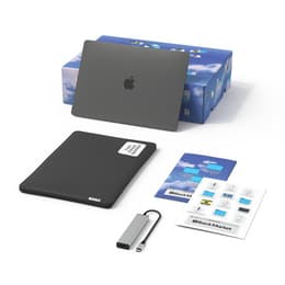 Pack MacBook Air 13" (2020) + Funda y Hub USB-C / HDMI UGREEN - M1 de Apple con CPU de 8 núcleos y GPU de 7 núcleos - 8GB RAM - SSD 256GB - QWERTY - Inglés