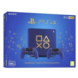 PlayStation 4 Slim 500GB - Azul - Edición limitada Days of Play Blue