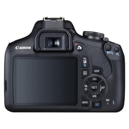 Canon EOS 2000D - Negro + Canon Zoom Lens EF-S 18-55mm f/3.5-5.6 IS II + Canon EF-S 55-250mm f/4.0-5.6 IS f/3.5-5.6 + f/4.0-5.6