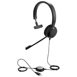 Cascos con cable micrófono Jabra Evolve 20 Mono - Negro