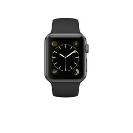 Apple Watch (Series 1) 2016 GPS 38 mm - Aluminio Gris espacial - Deportiva Negro