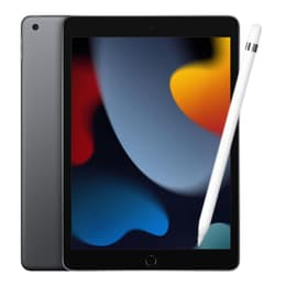 Pack iPad 10.2 (2021) 9.a generación + Apple Pencil - 64GB - Gris Espacial - Sin Puerto Sim
