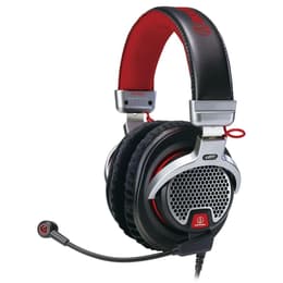 Cascos reducción de ruido gaming con cable micrófono Audio-Technica ATH-PDG1 - Negro/Rojo