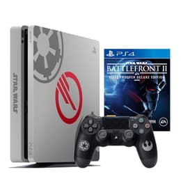 PlayStation 4 Slim 1000GB - Gris - Edición limitada Star Wars Battlefront II + Star Wars Battlefront II