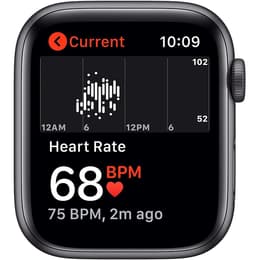 Apple Watch (Series SE) 2020 GPS 40 mm - Aluminio Gris espacial - Deportiva Negro