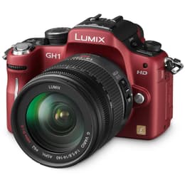 Lumix DMC-GH1 - Rojo + Panasonic Lumix G Vario 14-42mm f/3.5-5.6 f/3.5-5.6