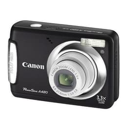 Compacto - Canon Powershot A480 - Negro