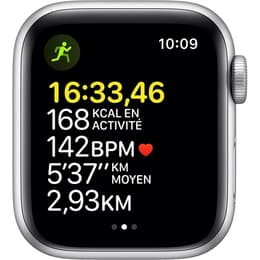 Apple Watch (Series SE) 2020 GPS 40 mm - Aluminio Plata - Correa deportiva Azul