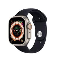 Apple Watch (Ultra) 2022 GPS 49 mm - Titanio Gris - Correa deportiva Negro
