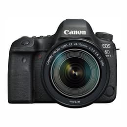 Cámara Reflex - Canon EOS 6D MARK II + Objetivo EF-S 24-105MM USM II