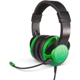Cascos reducción de ruido gaming con cable micrófono Powera Fusion Emerald Fade - Negro/Verde