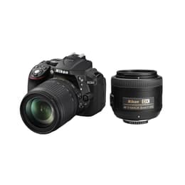 Cámara Reflex - Nikon D5300 - Negro + Objetivo Nikkor 18-105 mm