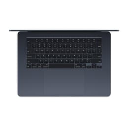 MacBook Air 15" (2023) - M2 de Apple con CPU de 8 núcleos y GPU de 10 núcleos - 8GB RAM - SSD 256GB - QWERTY - Inglés