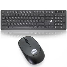 Simpletek Teclado QWERTY Ruso Wireless MK-03B