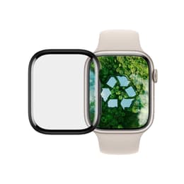 Protector de pantalla Apple Watch Series 7/8 - 41 mm - Plástico - Negro