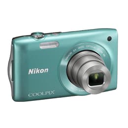 Compacto - Nikon Coolpix S3300 - Verde
