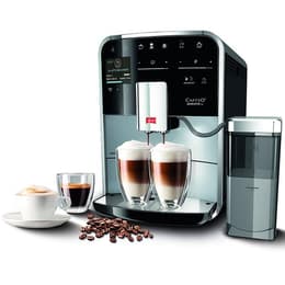 Cafeteras express con molinillo Melitta F850-101 L - Plata