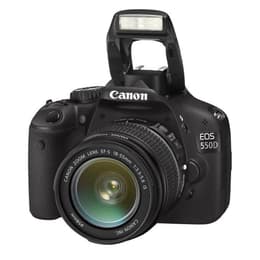 Réflex - Canon EOS 550D Negro + Objetivo Canon EF-S 24-85mm f/3.5-4.5