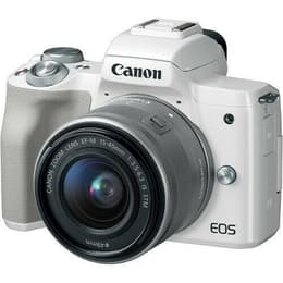 EOS M50 - Blanco + Canon Canon Zoom Lens EF-M 15-45mm f/3.5-6.3 IS STM f/3.5-6.3