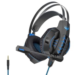 Cascos reducción de ruido gaming con cable micrófono Ovleng OV-P20 - Negro
