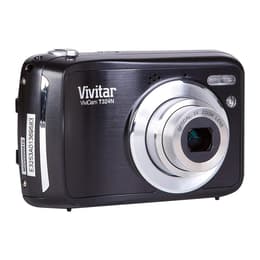 Cámara compacta ViviCam T324N - Negro + Vivitar 3X Optical Zoom Lens f/2.8-4.8