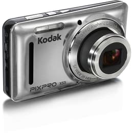 Cámara compacta Pixpro X53 - Gris + Kodak Pixpro Aspherical Zoom Lens 28-140mm f/3.9-6.3 f/3.9-6.3