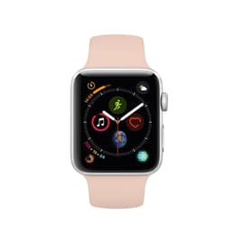 Apple Watch (Series 4) 2018 GPS 40 mm - Aluminio Plata - Deportiva Rosa