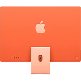 iMac 24" (2024) M4 de Apple con CPU de 10 núcleos GPU de 10 núcleos - 256 GB SSD - 16 GB QWERTY - Inglés Vidrio estándar