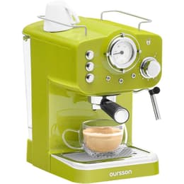 Cafeteras Expresso Sin cápsulas Oursson EM1500/GA 1,2500L - Verde